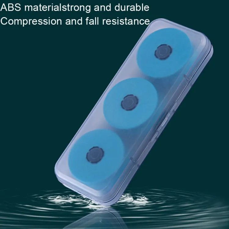 2 PCS Convenient Fishing Line Main Line Box Fishing Gear Supplies, Style: 6 Axle Box With Foam Axle