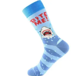 Animal Socks "Bite Me" Shark