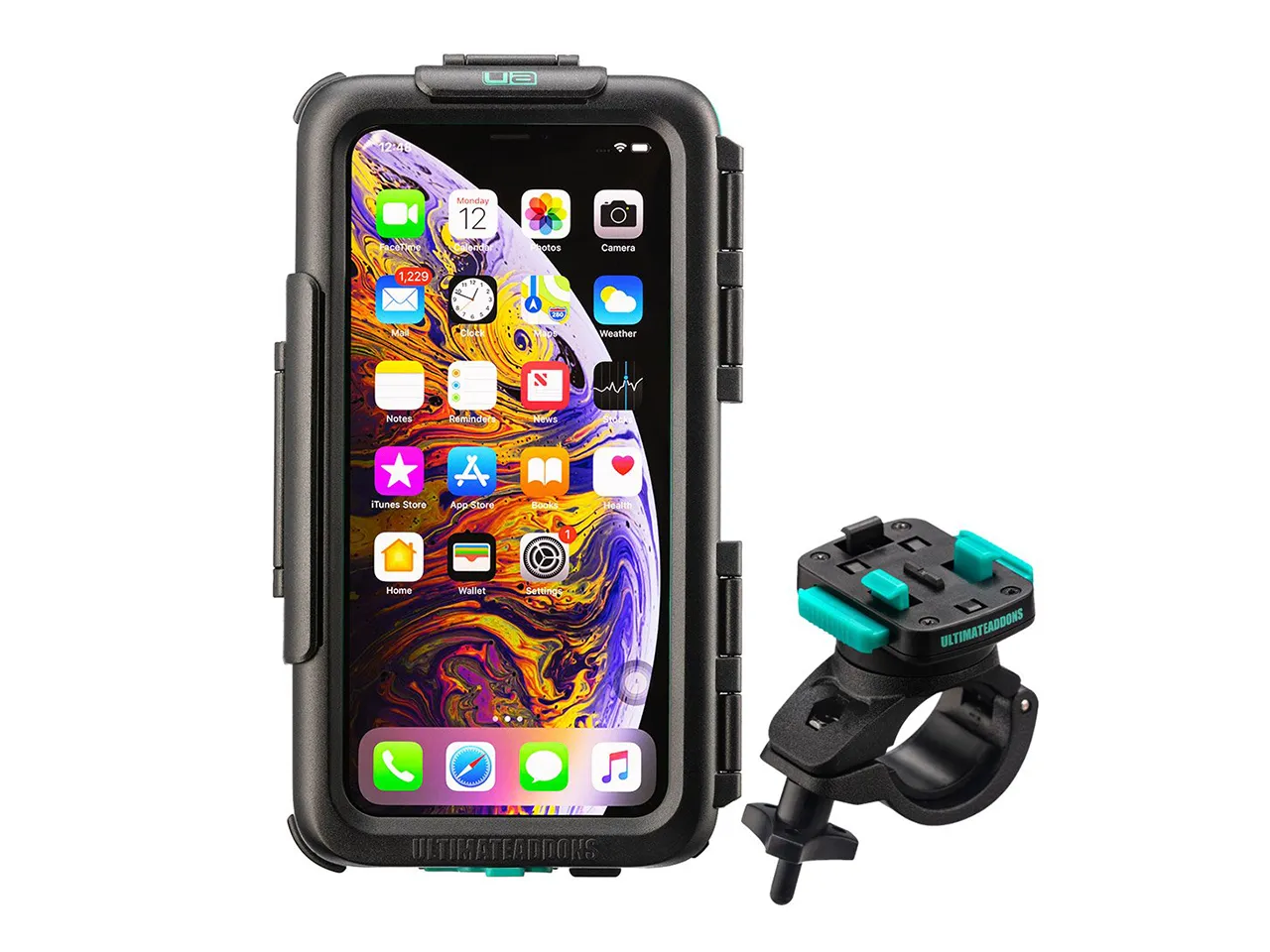 Apple iPhone 12 Pro Max Bike Mount Tough Phone Case for Cycling and Mountain Biking