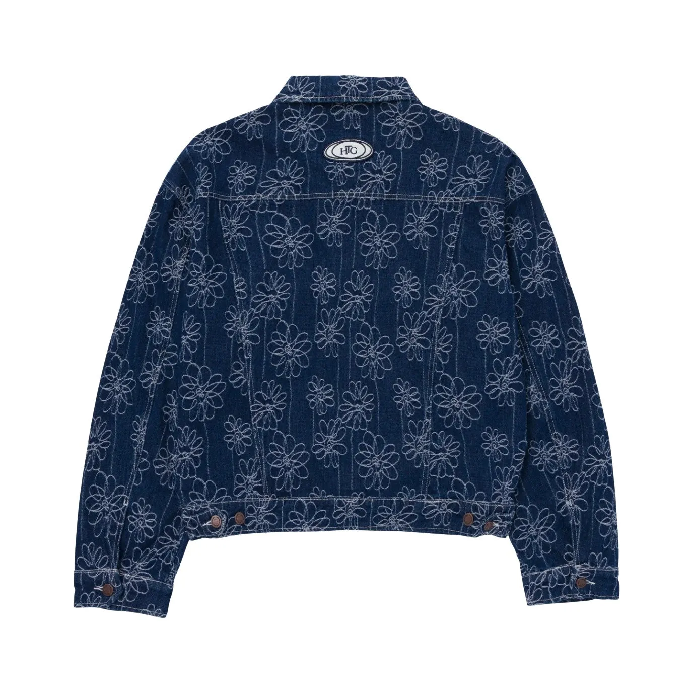 HTG Flower Jacquard Jacket