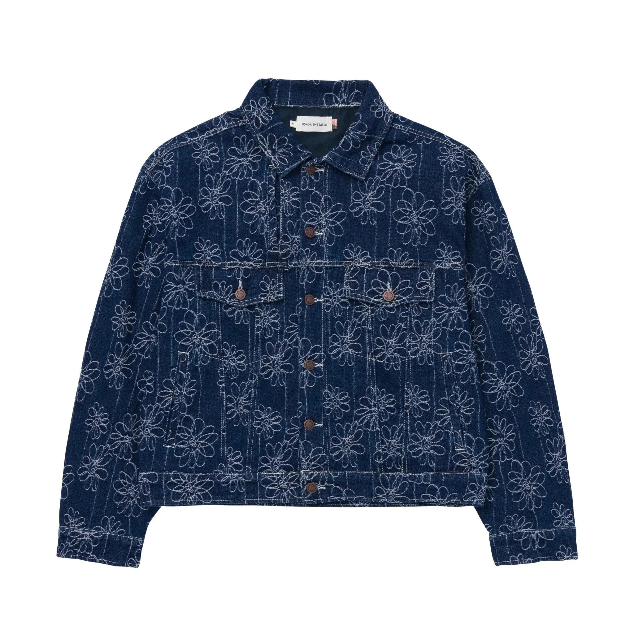 HTG Flower Jacquard Jacket