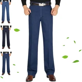 Jett Jeans for Older Men, Jettjeans3 - Men's Classic Straight Fit Stretch Jeans