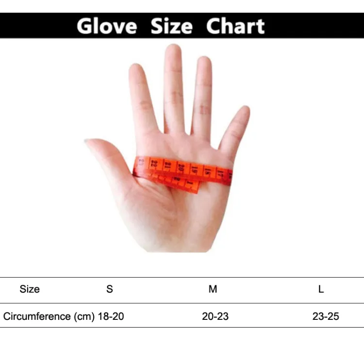 JUNGLE LEOPARD Outdoor Sports Mountaineering Full Finger Gloves Mesh Touch Screen Anti-Skid Gloves, Size: M(Orange Yellow)