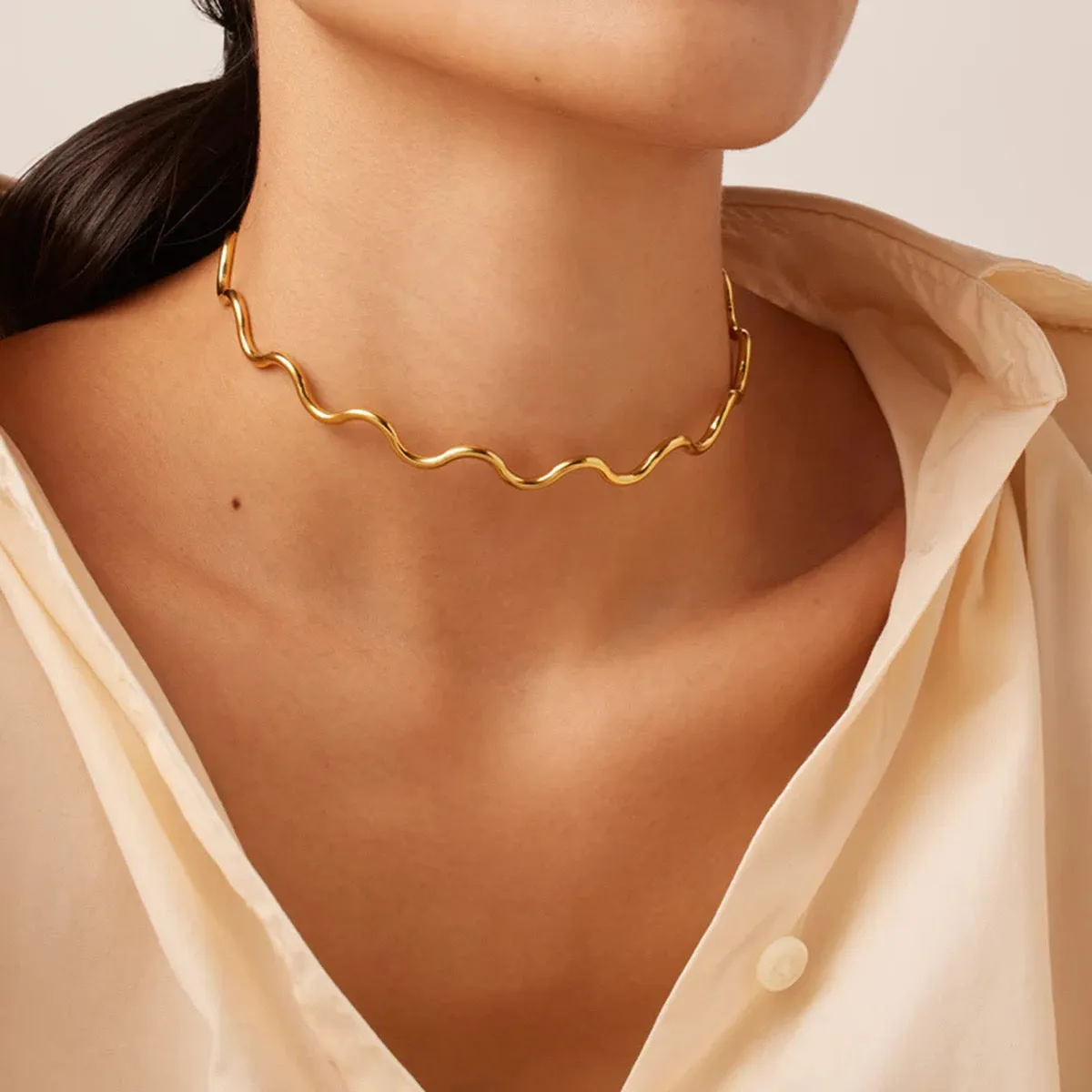 Just Lil Things Artifical Gold Necklace JLTN1044