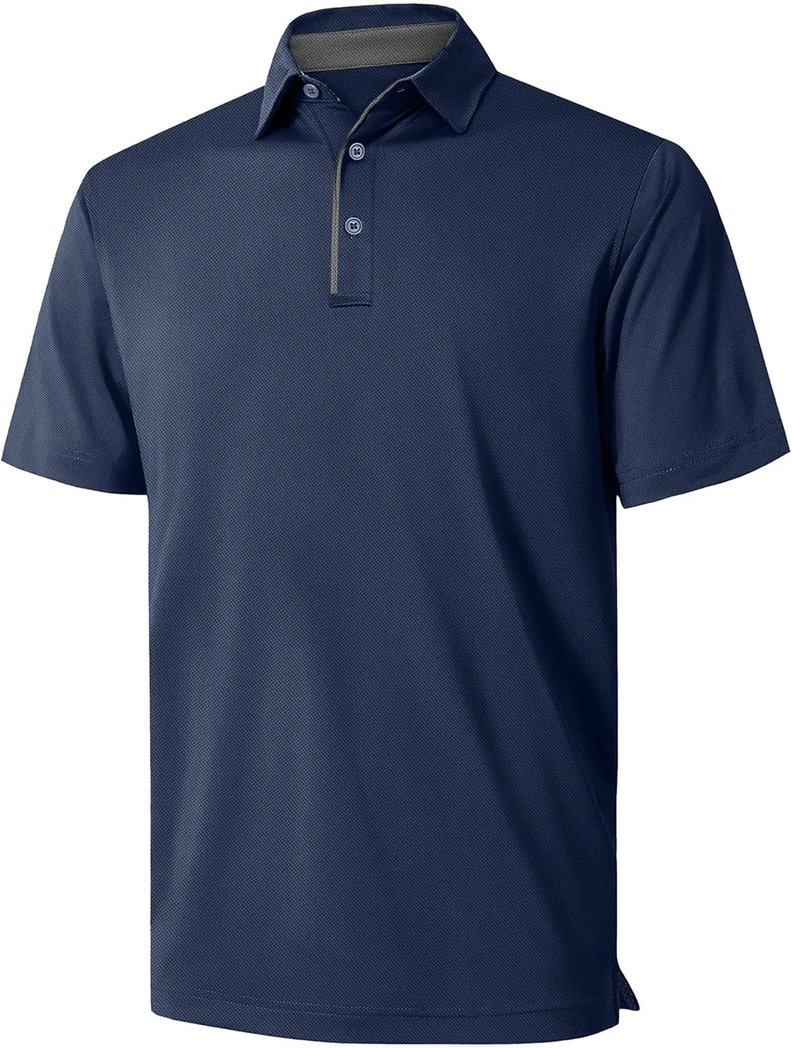 NIASHOT Mens Polo Shirt Short Sleeve Golf Sports Casual Tee