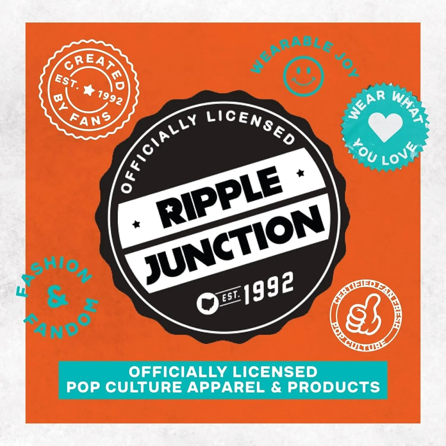 Ripple Junction NASA Vintage Shuttle & Satellite Adult Unisex Crew T-Shirt