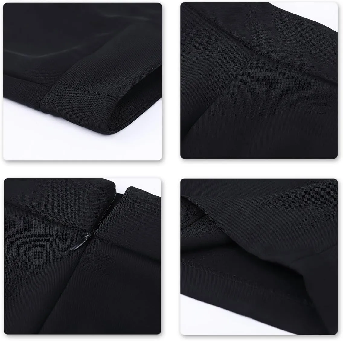 YUNCLOS Women's 2 Piece Business Skirt Suit Set Office Lady Slim Fit Blazer and Skirt